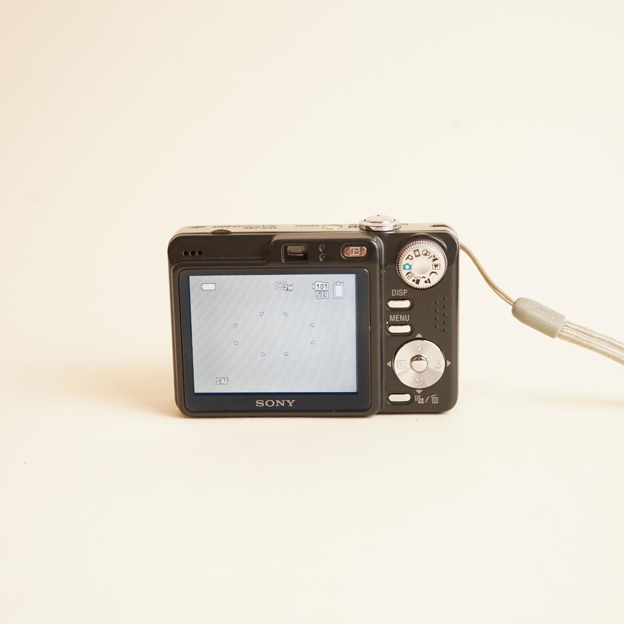 Sony CyberShot DSC-W55 Digital Camera | 7.2MP | Tested & Working | Black