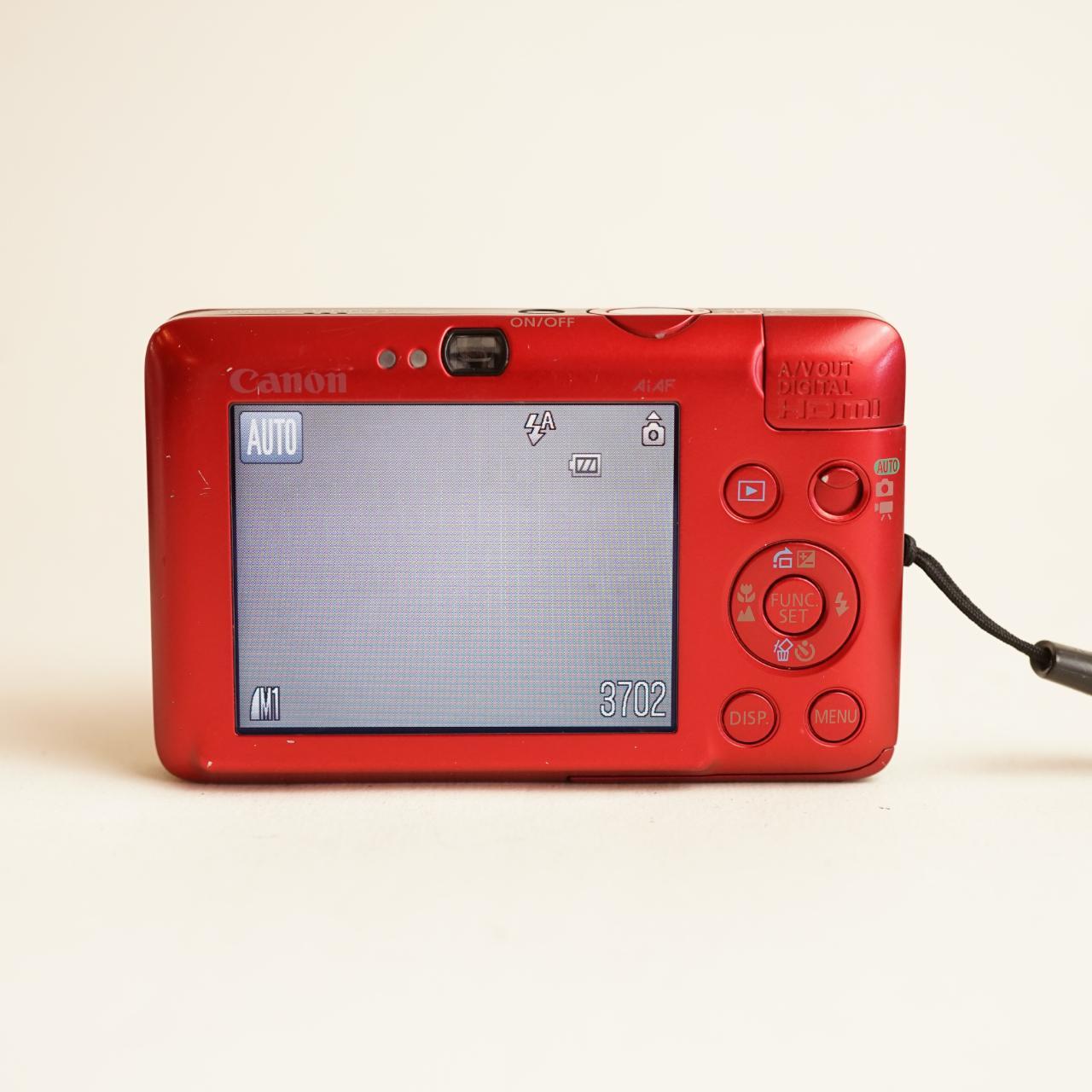 Canon PowerShot SD780 IS Digital Camera | 12.1MP | Tested & Working | Red