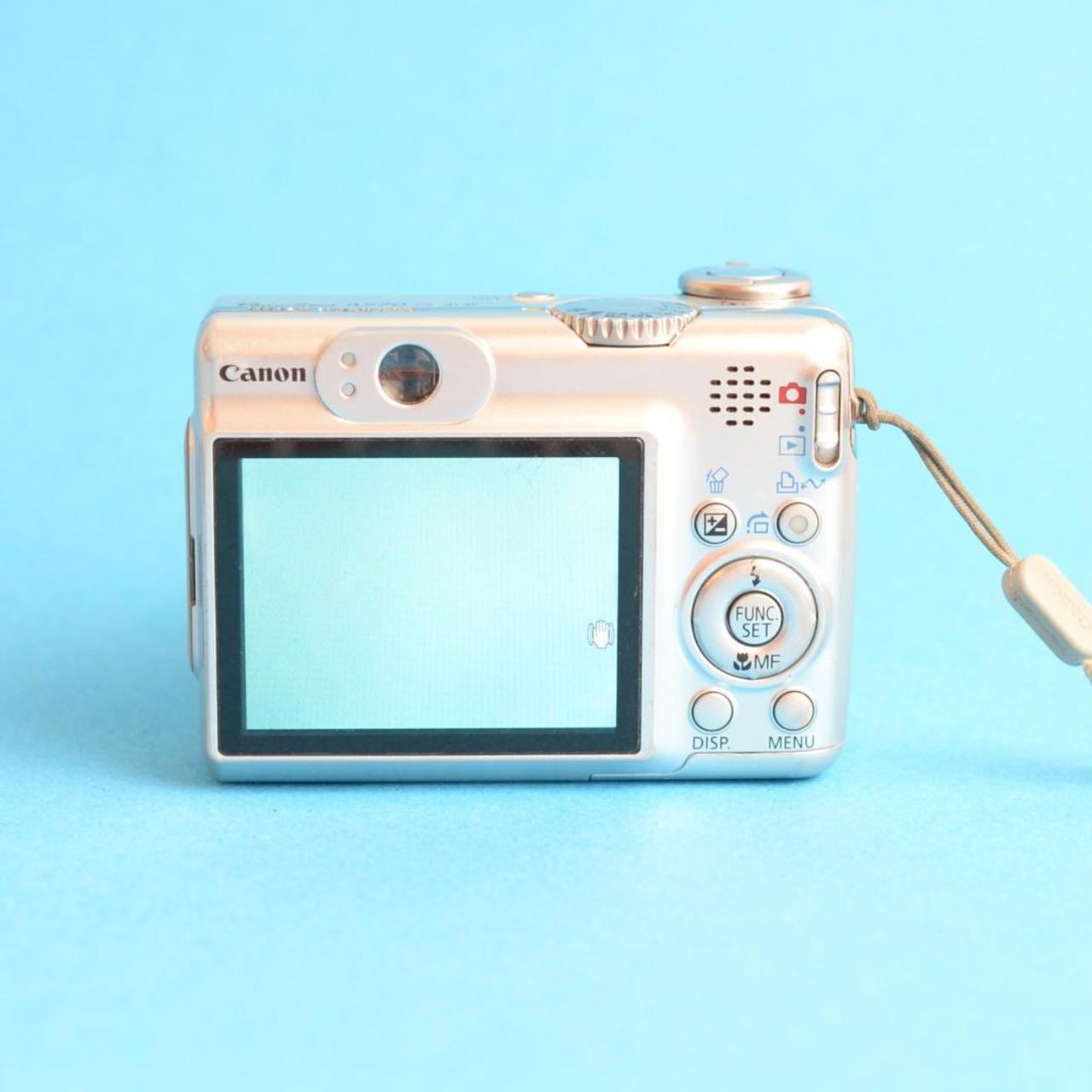 Canon PowerShot A570 IS Digital Camera | 7.1MP | Tested & Working | Silver