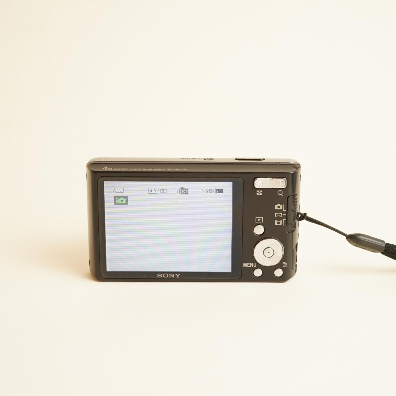 Sony CyberShot DSC-W530 Digital Camera | 14.1MP | Tested & Working | Black