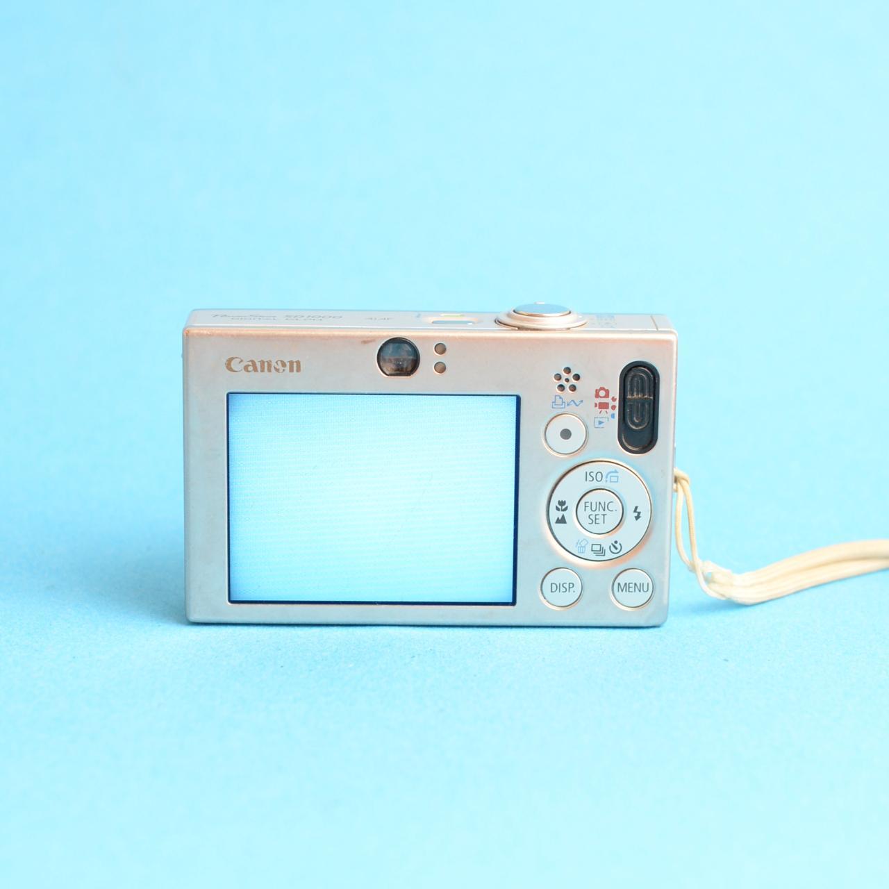 Canon PowerShot SD1000 Digital Camera | 7.1MP | Tested & Working | Silver