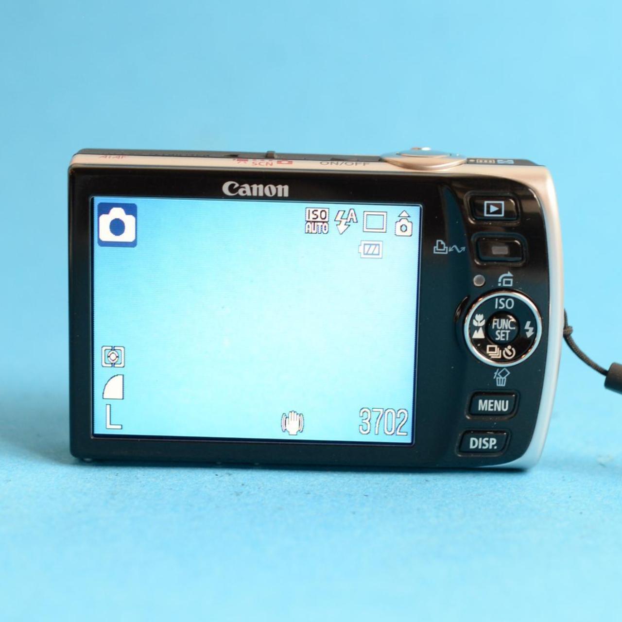 Canon PowerShot SD870 IS Digital Camera | 8.0MP | Tested & Working | Silver