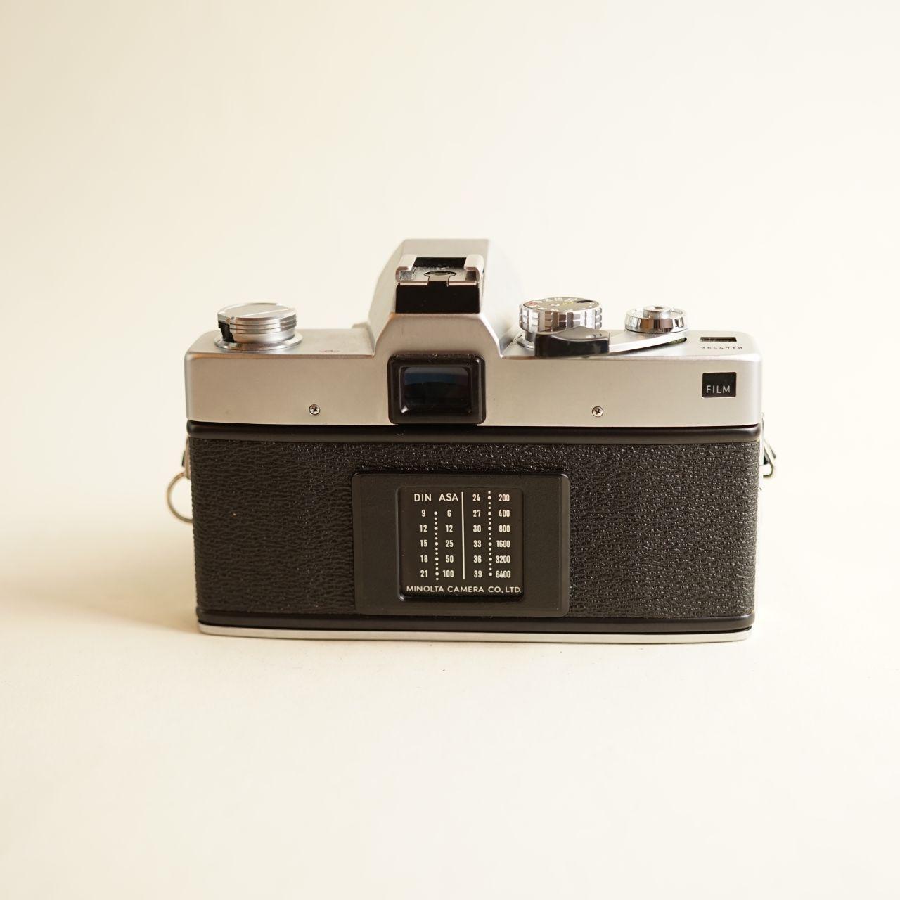 Minolta SRT 202 Film Camera | 35mm SLR | FULLY CLA'D | Silver & Black