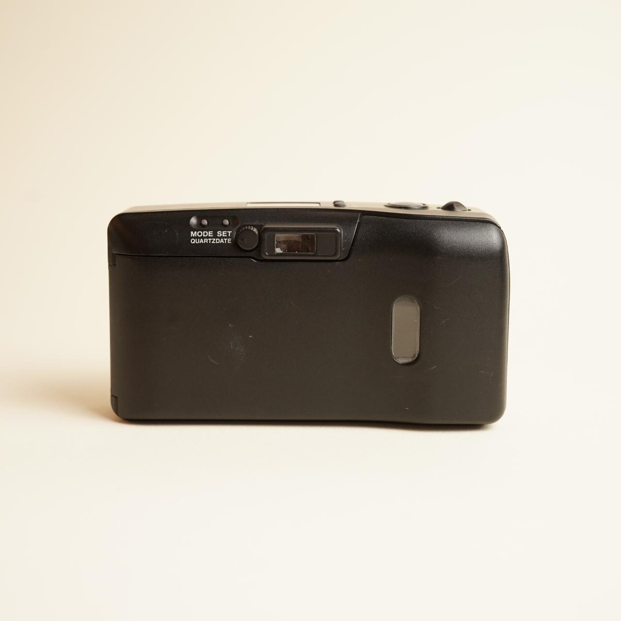 Olympus Infinity Accura Zoom 105 Film Camera | 35mm Point & Shoot | Tested & Working | Black