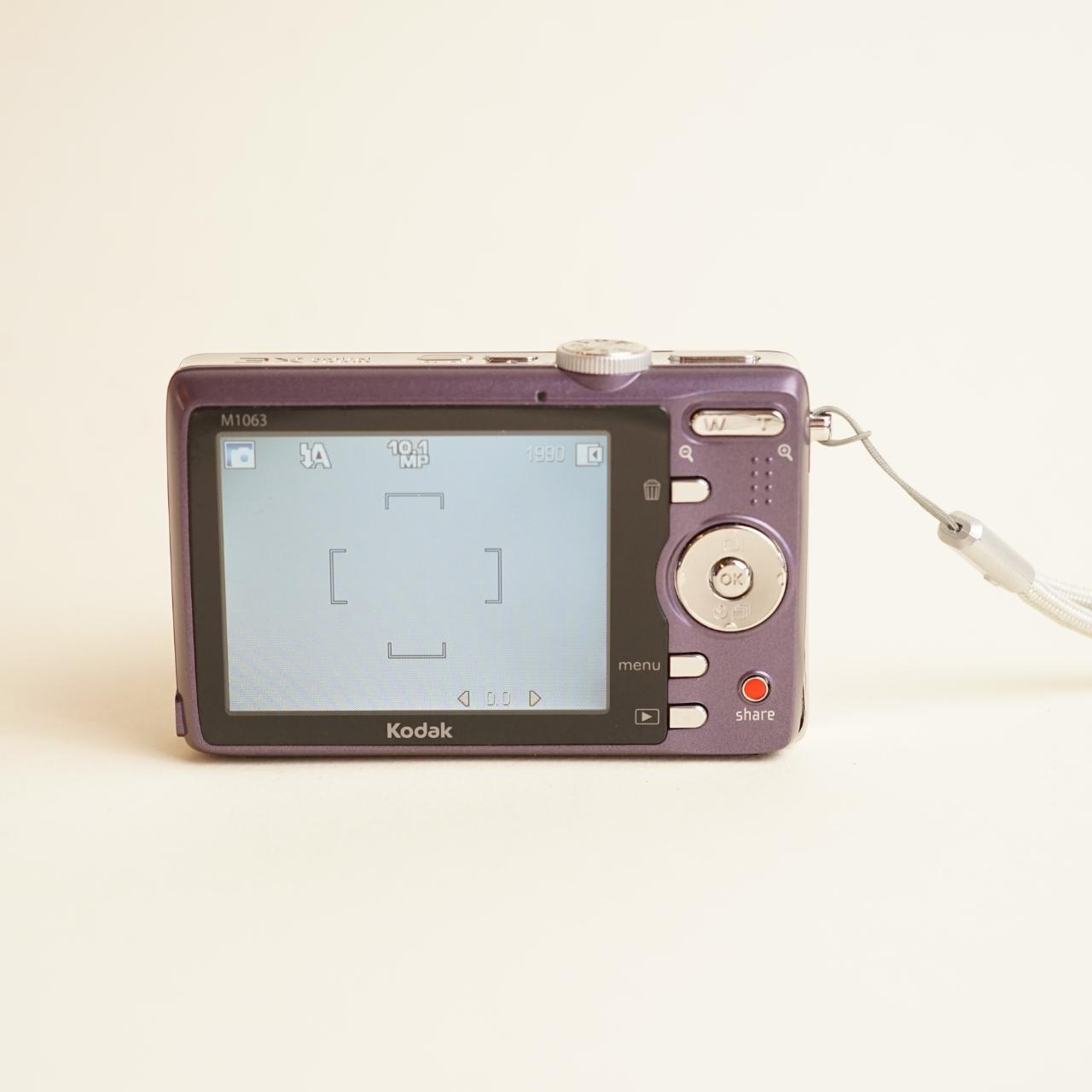 Kodak EasyShare M1063 Digital Camera | 10.3MP | Tested & Working | Purple
