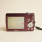 Nikon Coolpix S220 Digital Camera | 10MP | Tested & Working | Maroon