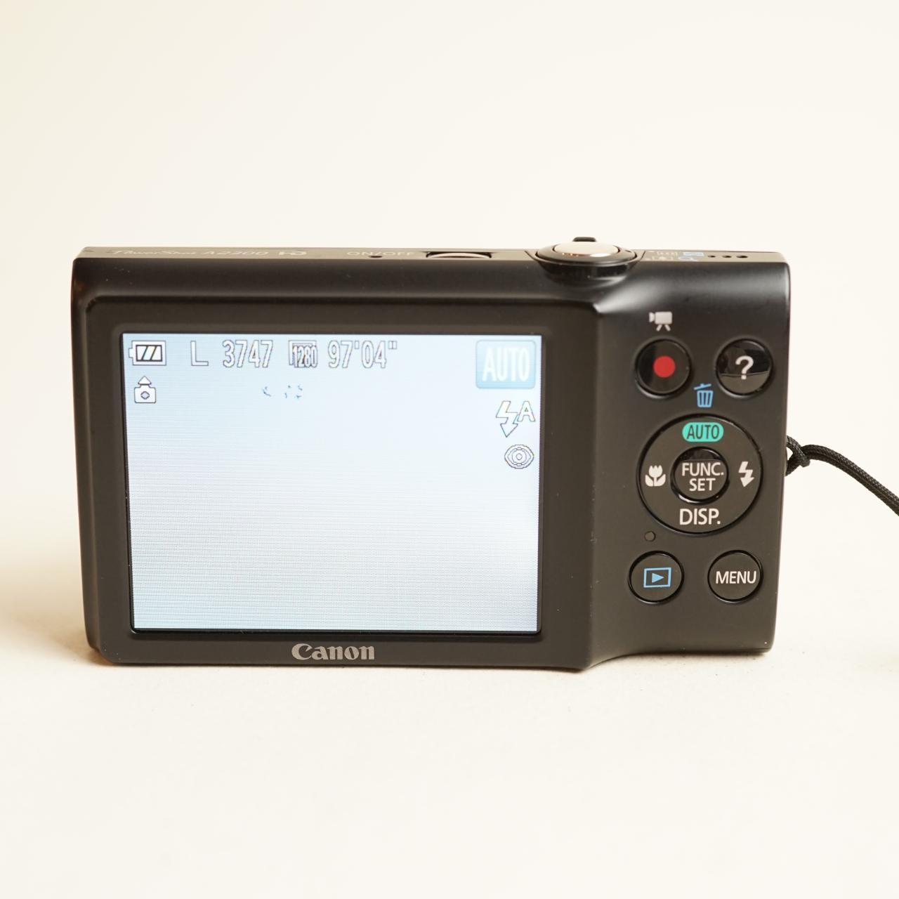 Canon PowerShot A2300 Digital Camera | 16MP | Tested & Working | Black