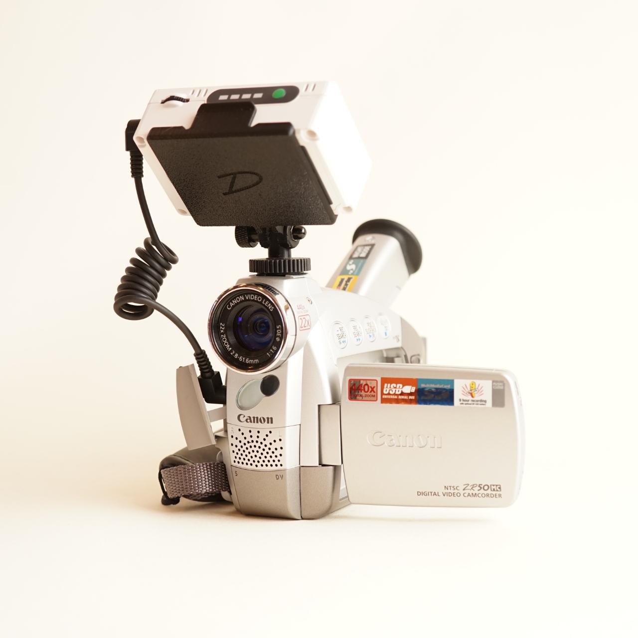 Canon ZR50 Tapeless Camcorder Setup | Tested & Working | Silver
