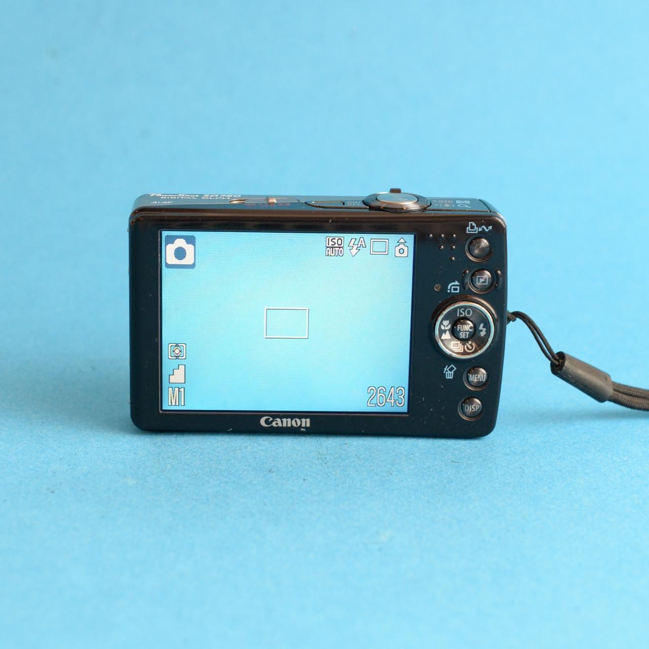 Canon PowerShot SD750 Digital Camera | 7MP | Tested & Working | Silver