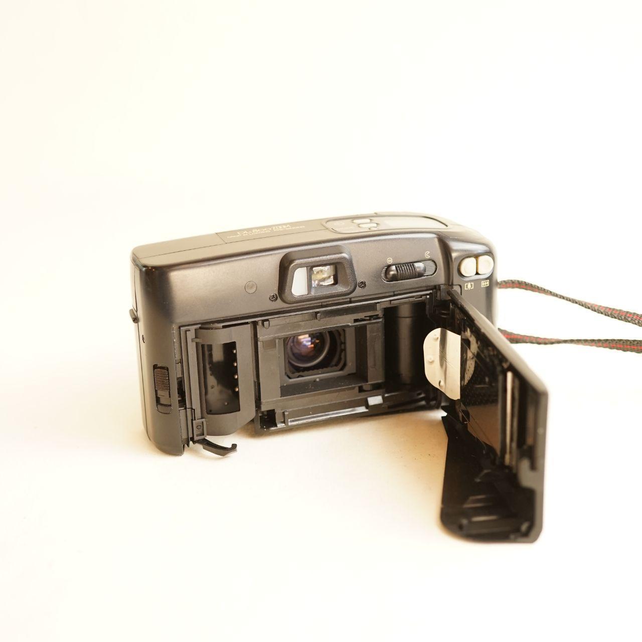 Fujifilm DL-800 Zoom Film Camera | 35mm Point & Shoot | Tested & Working | Grey & Black