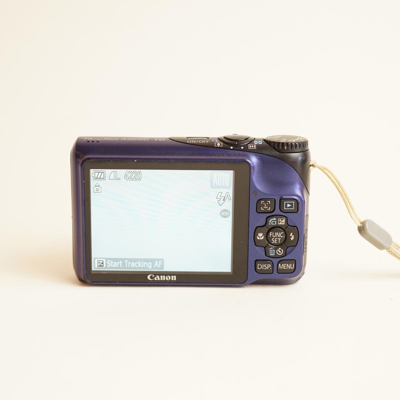 Canon PowerShot A2200 Digital Camera | 14.1MP | Tested & Working | Blue