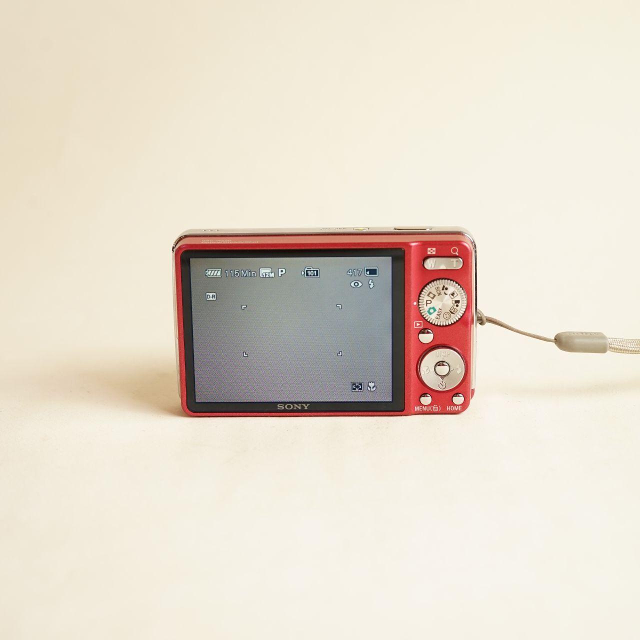 Sony Cyber-shot DSC-W230 Digital Camera | 12.1MP | Tested & Working | Red