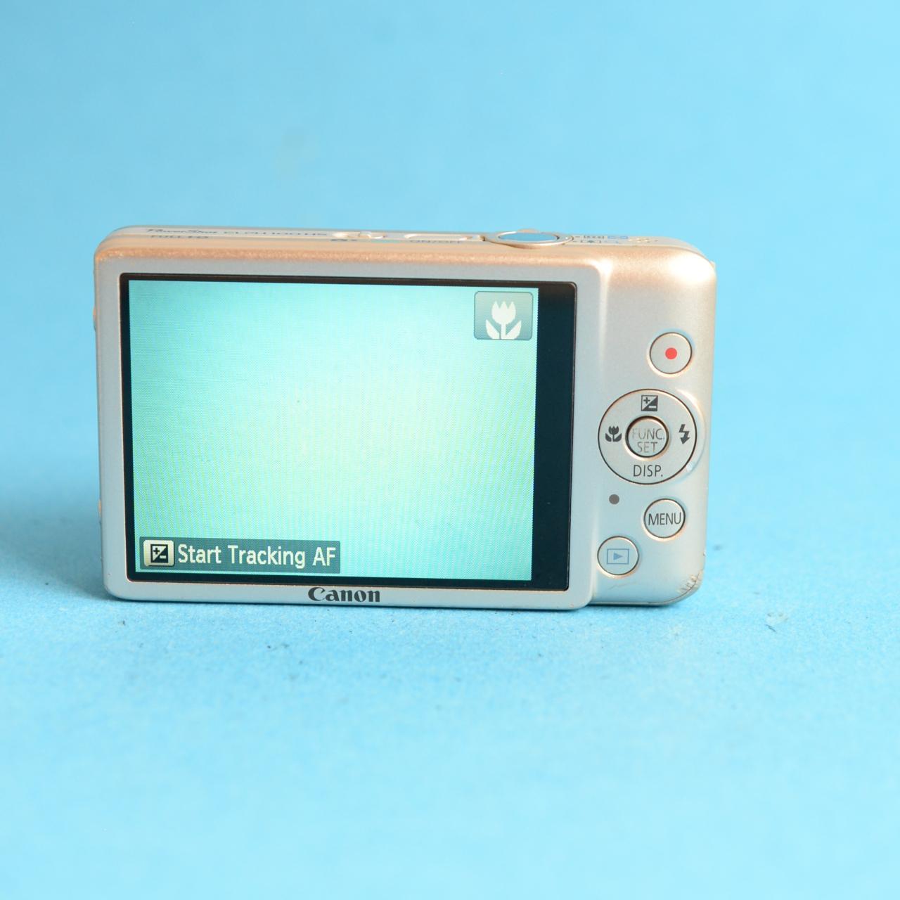 Canon PowerShot ELPH 100 HS Digital Camera | 12.1MP | Tested & Working | Gray