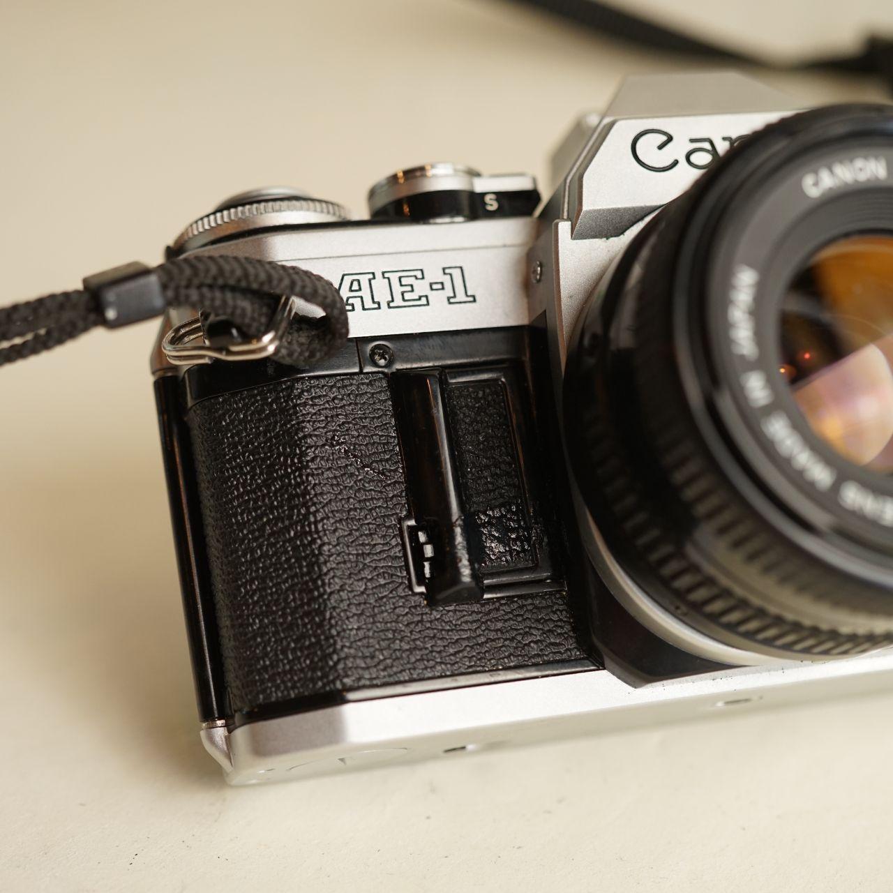 Canon AE-1 Film Camera | 35mm SLR | Tested & Working | Black