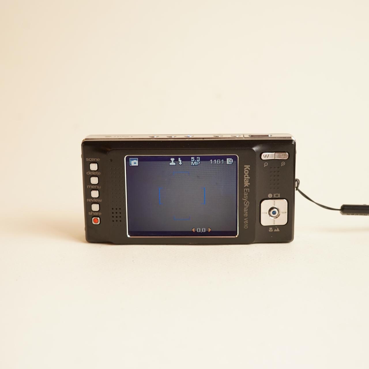 Kodak EasyShare V610 Digital Camera | 6.1MP | Tested & Working | Black