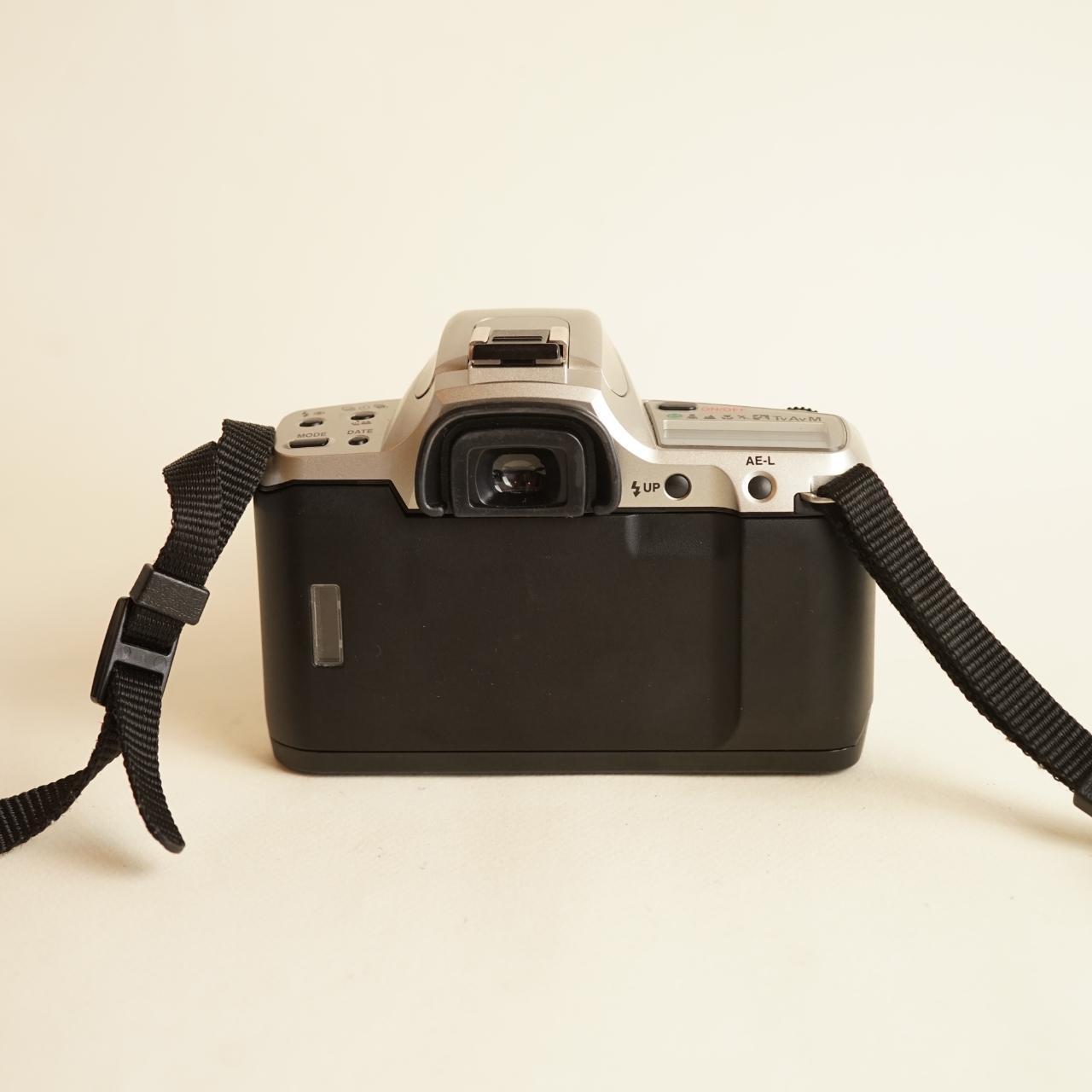 Pentax ZX-60 35mm SLR Film Camera | Tested & Working | Silver & Black