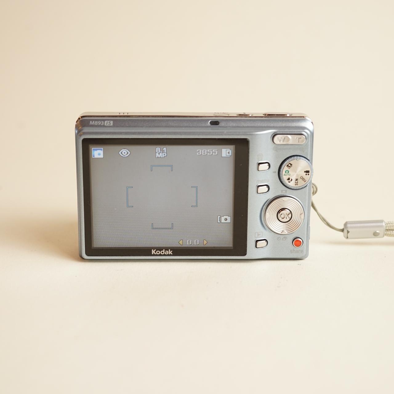 Kodak EasyShare M893 IS | 8.1MP | Tested & Working | Blue Grey