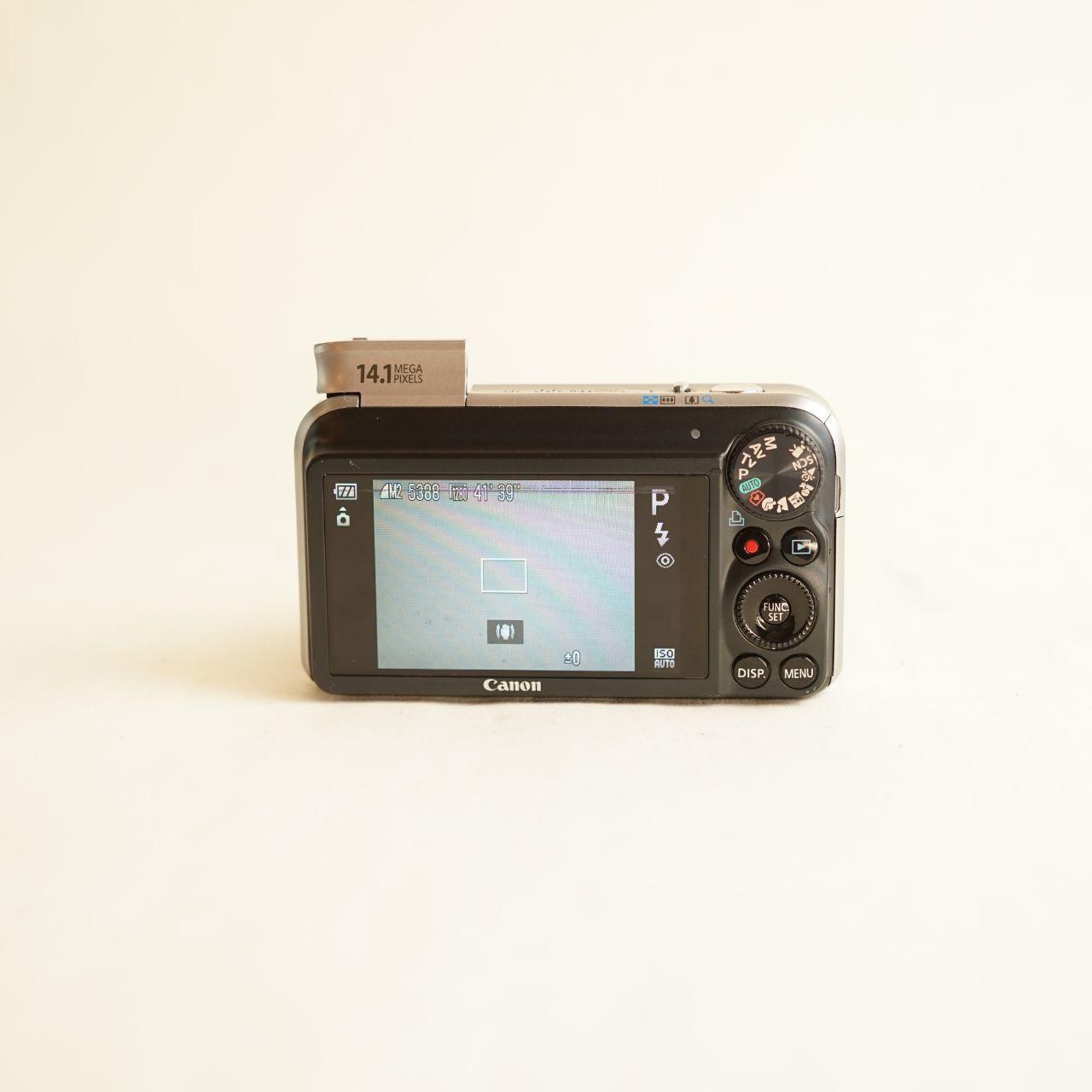 Canon PowerShot SX210 IS Digital Camera | 14.1MP | Tested & Working | Black