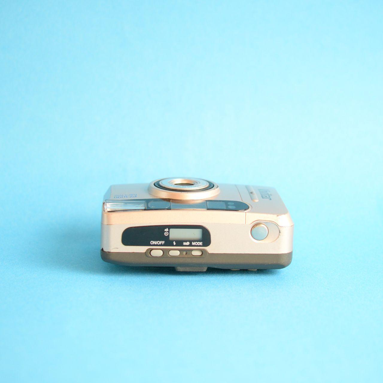 Vivitar PZ3090 Date-A-Print Film Camera | 35mm Point & Shoot | Tested & Working | Gold