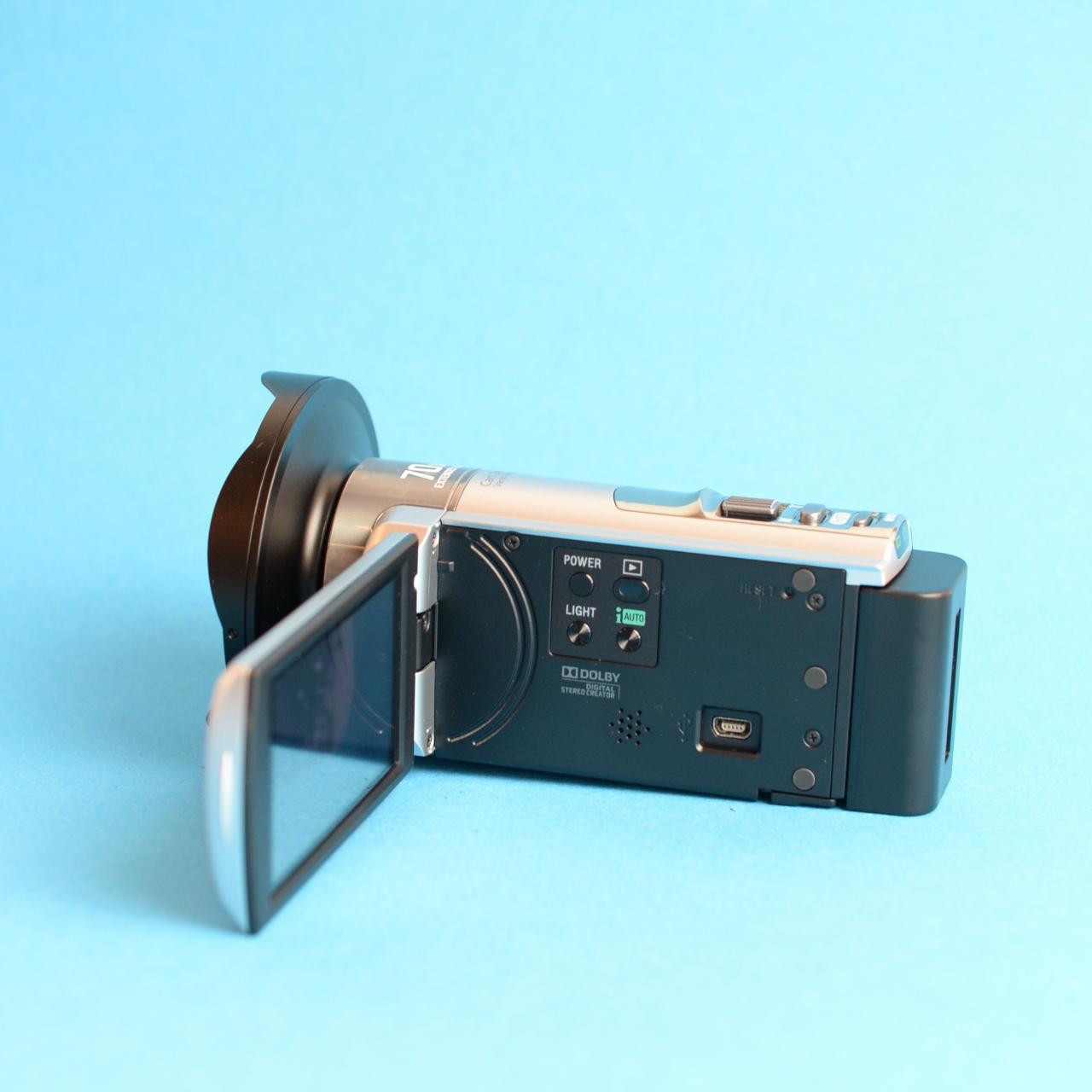 Sony Handycam DCR-SX65 Camcorder | Tested & Working | Silver