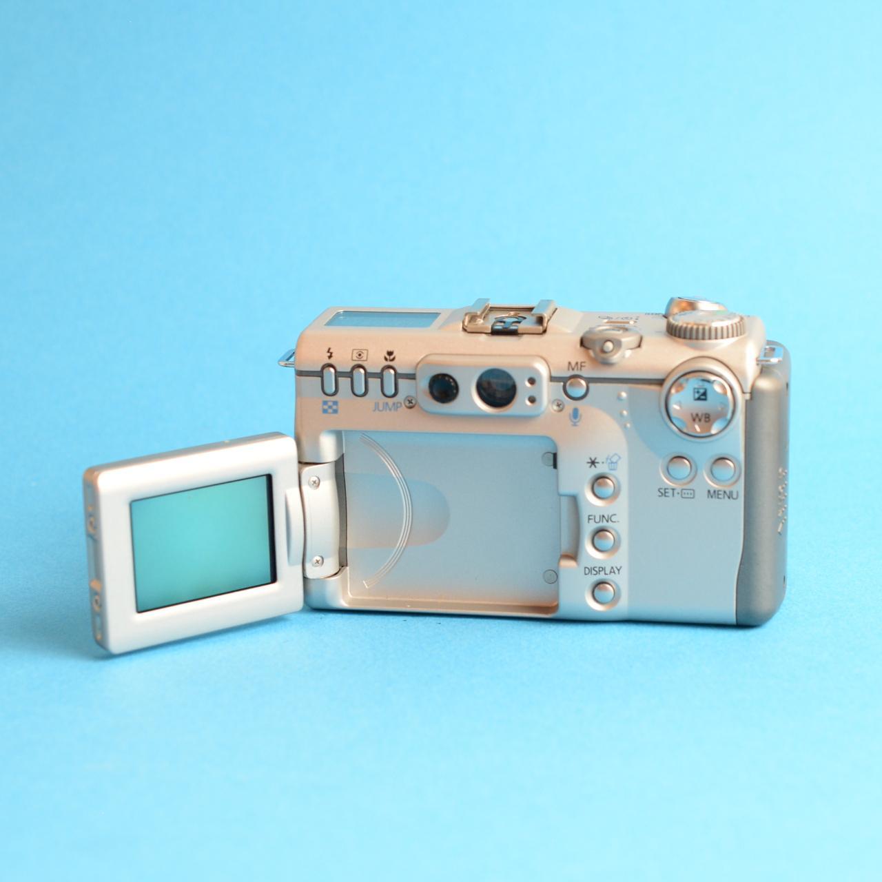 Canon PowerShot G3 Digital Camera | 4MP | Tested & Working | Silver