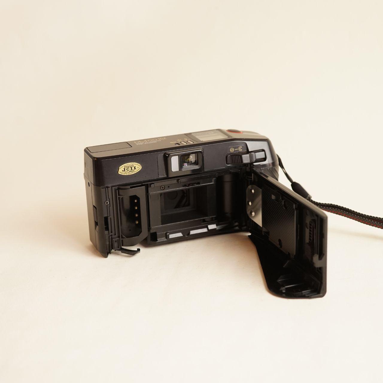 Fujifilm DL-400 Tele Film Camera | 35mm Point & Shoot | Tested & Working | Black