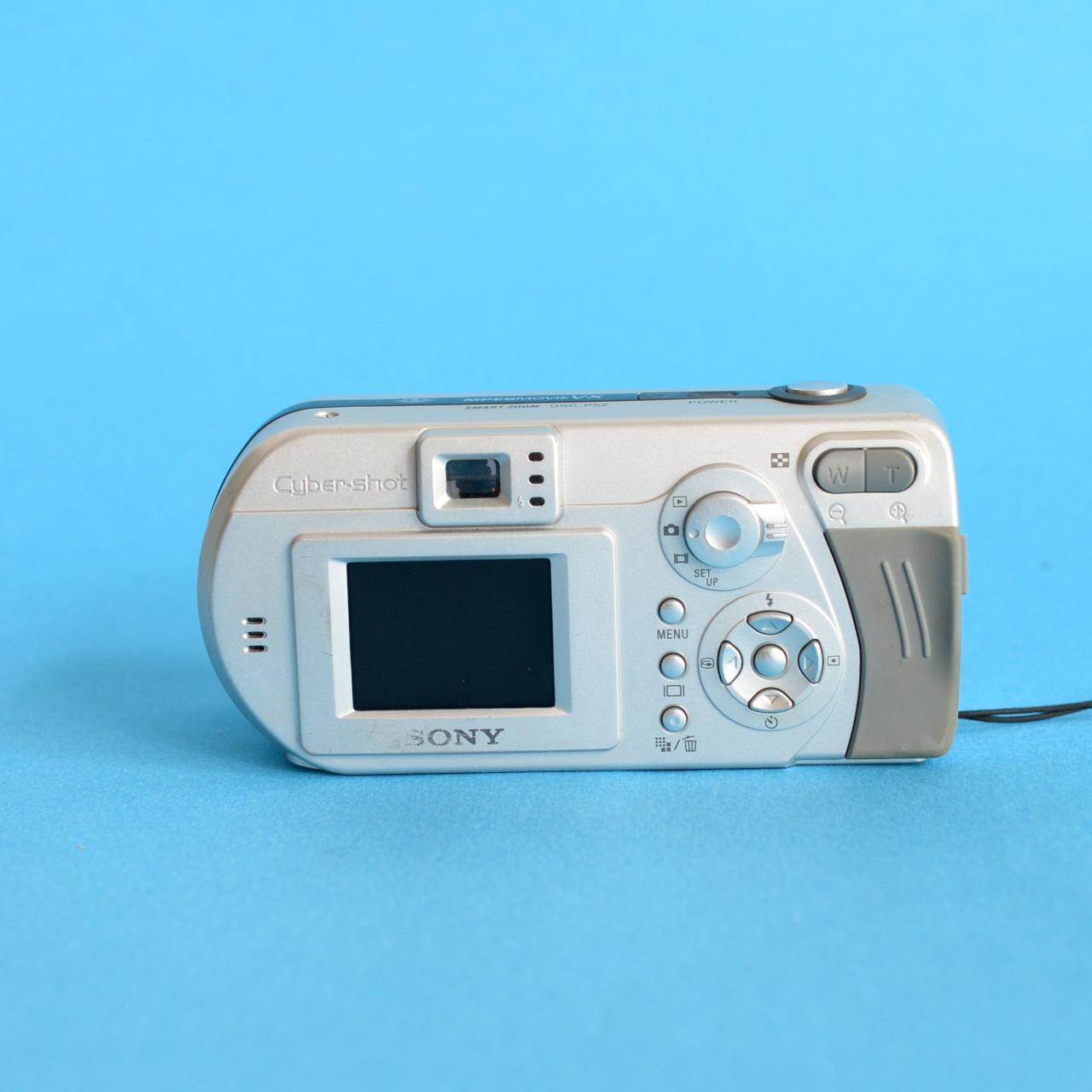 Sony CyberShot DSC-P52 Digital Camera | 3.2MP | Tested & Working | Silver