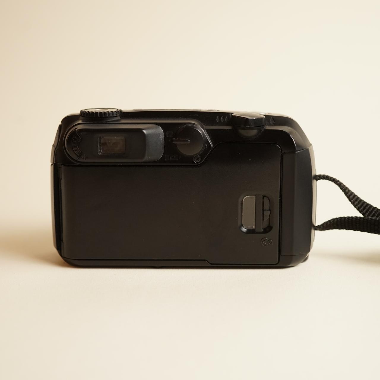 Pentax IQZoom 160 35mm Point & Shoot Film Camera | Tested & Working | Grey