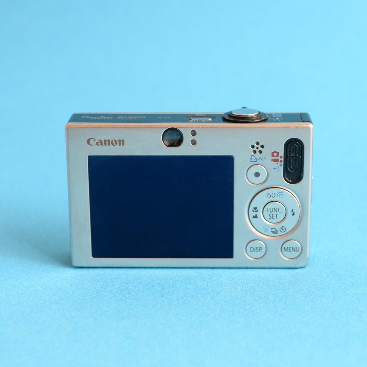 Canon PowerShot SD1000 Digital Camera | 7.1MP | Tested & Working | Silver