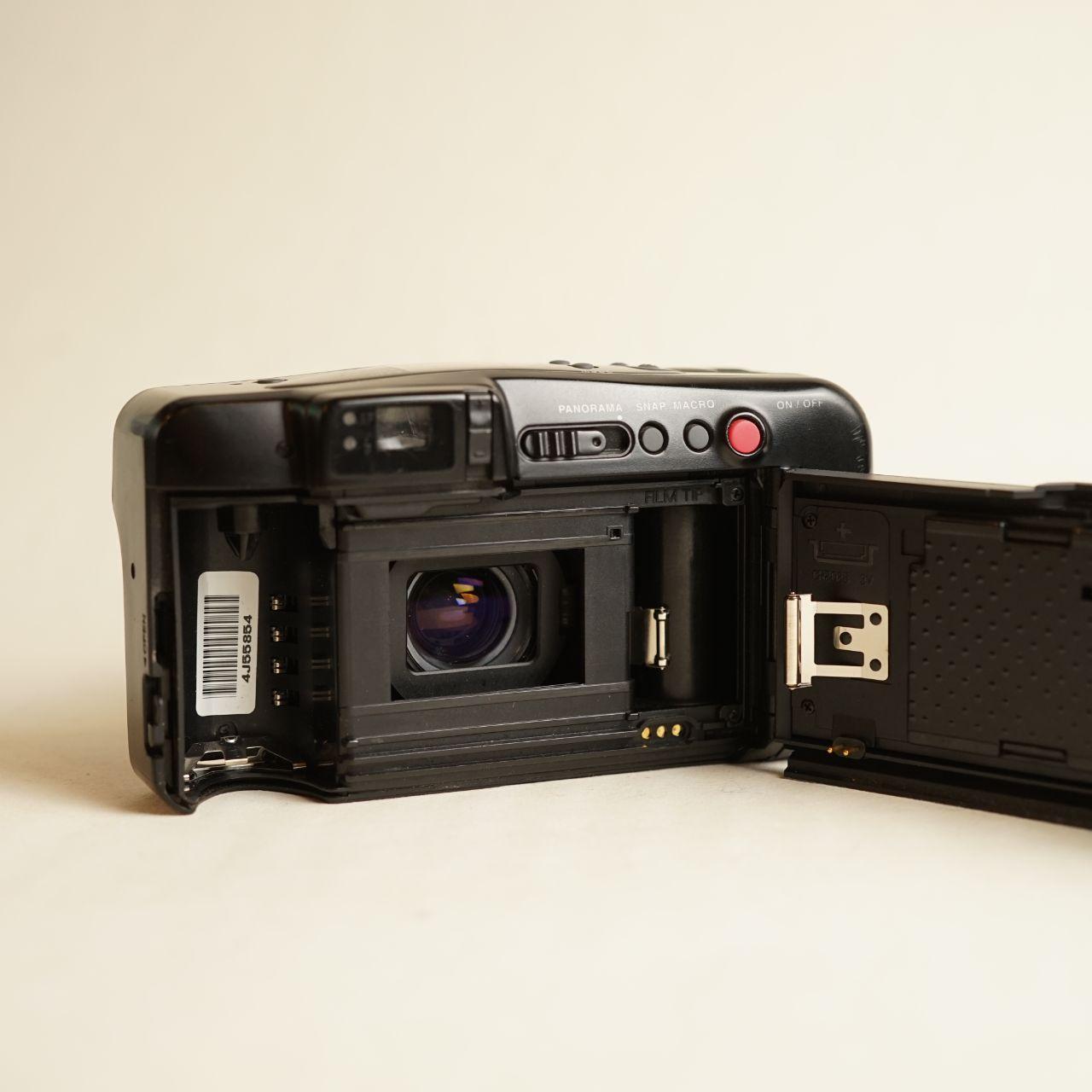 Samsung Slim Zoom 1150 Film Camera | 35mm Point & Shoot | Tested & Working | Black