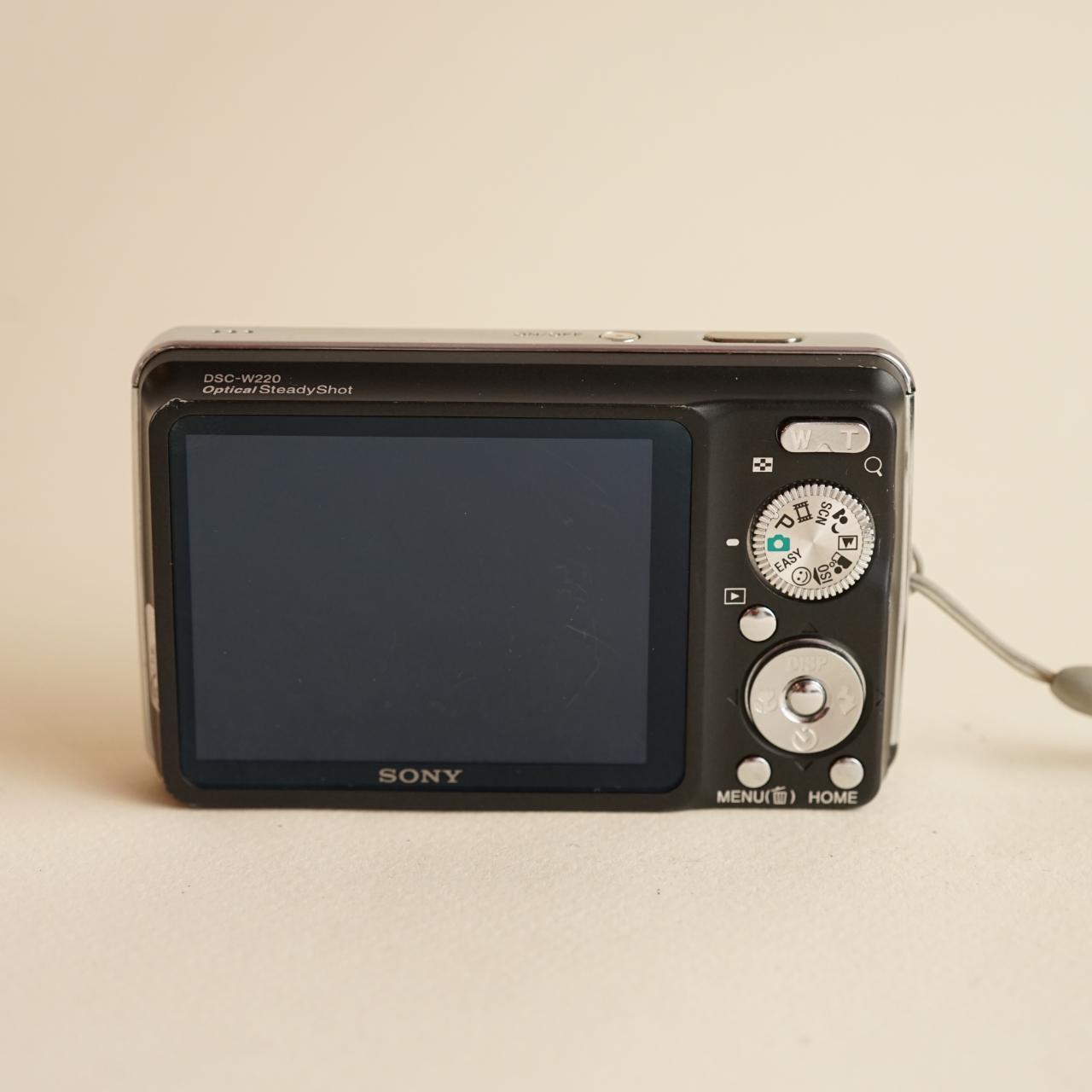 Sony Cyber-shot DSC-W220 Digital Camera | 12MP | Tested & Working | Black
