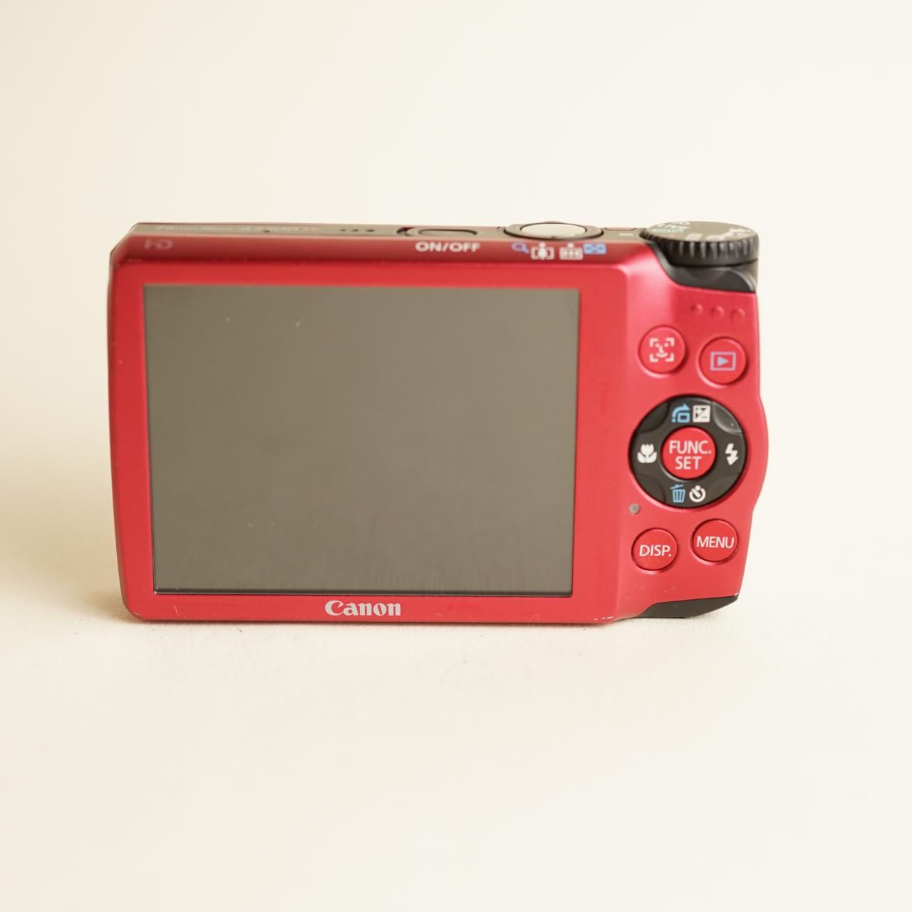 Canon PowerShot A3300 IS Digital Camera | 16MP | Test & Working | Red