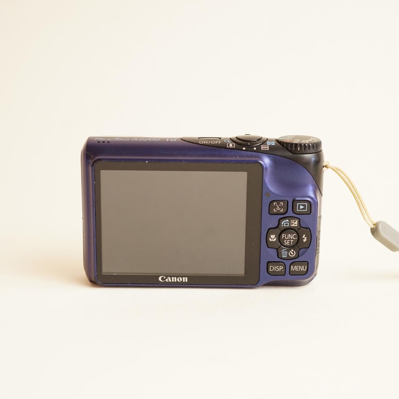 Canon PowerShot A2200 Digital Camera | 14.1MP | Tested & Working | Blue