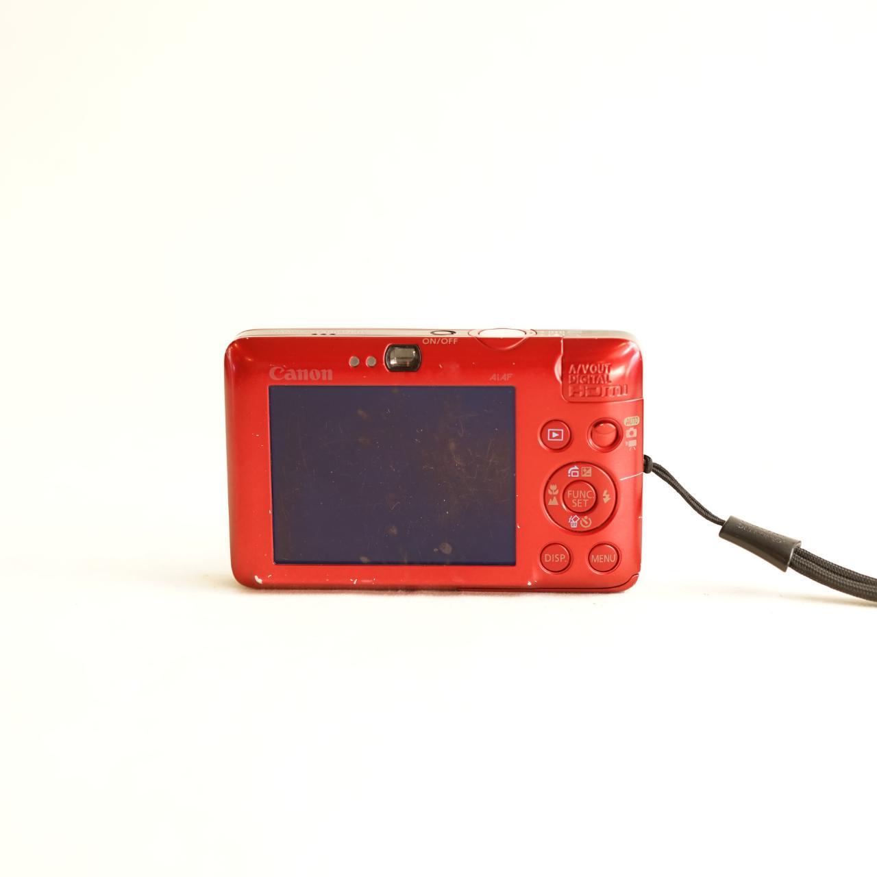 Canon PowerShot SD780 IS Digital Camera | 12.1MP | Tested & Working | Red