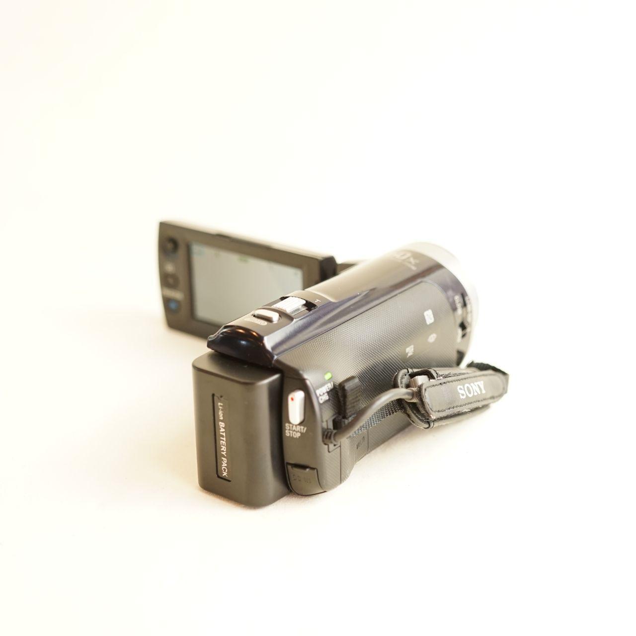 Sony Handycam HDR-PJ340 Camcorder | Tested & Working | Navy