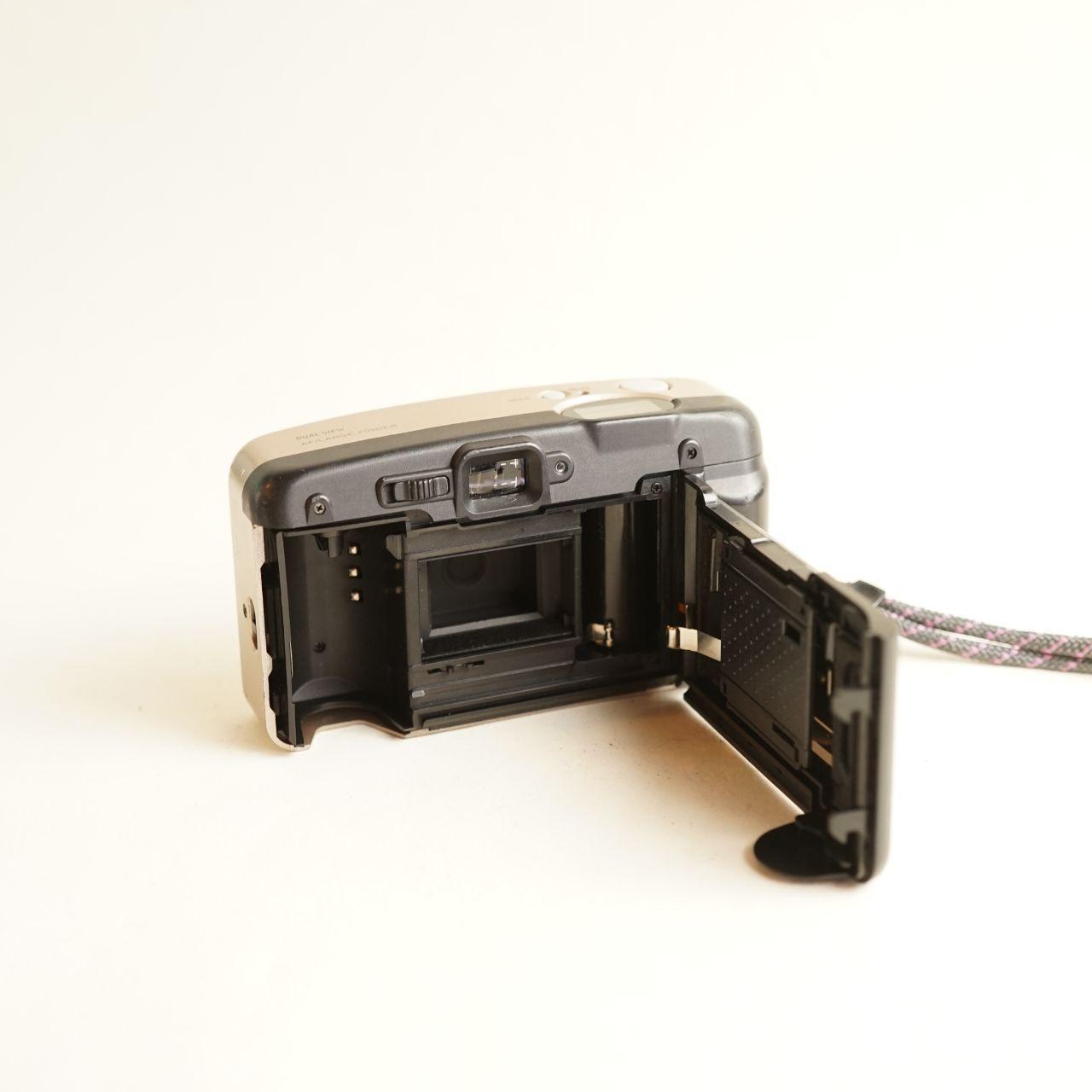 Bell + Howell Dual View Panorama Film Camera | 35mm Point & Shoot | Tested & Working | Silver