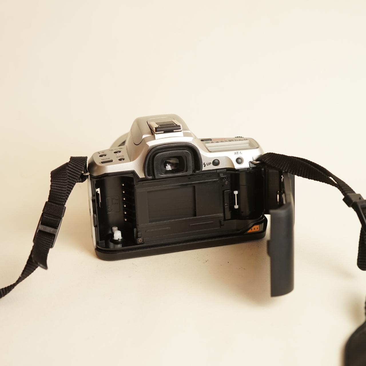 Pentax ZX-60 35mm SLR Film Camera | Tested & Working | Silver & Black