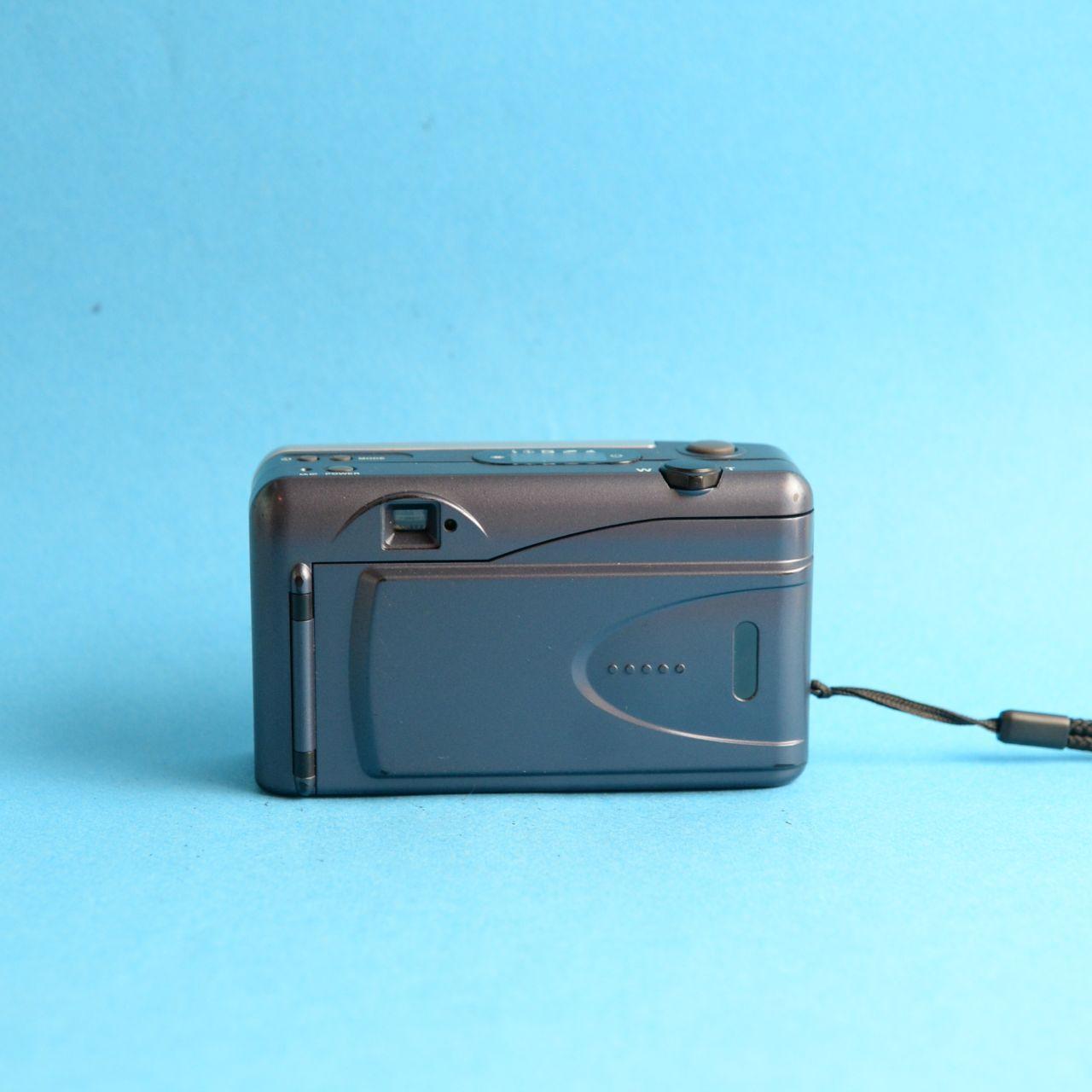 Vivitar 350PZ Film Camera | 35mm Point & Shoot | Tested & Working | Silver