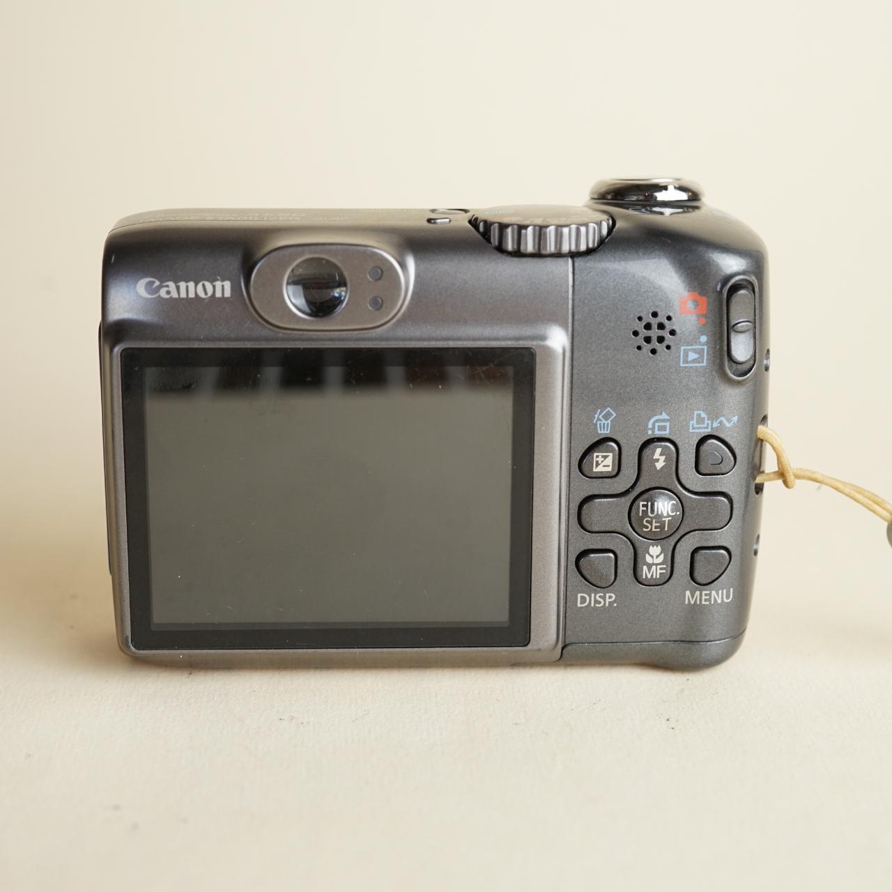 Canon PowerShot A590 IS | 8MP Digital Camera | Tested & Working | Grey