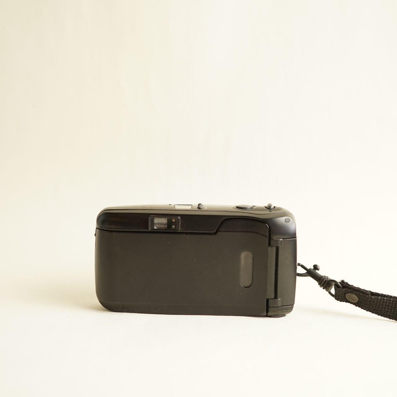 Olympus Infinity Stylus Zoom Film Camera | 35mm Point & Shoot | Tested & Working | Black