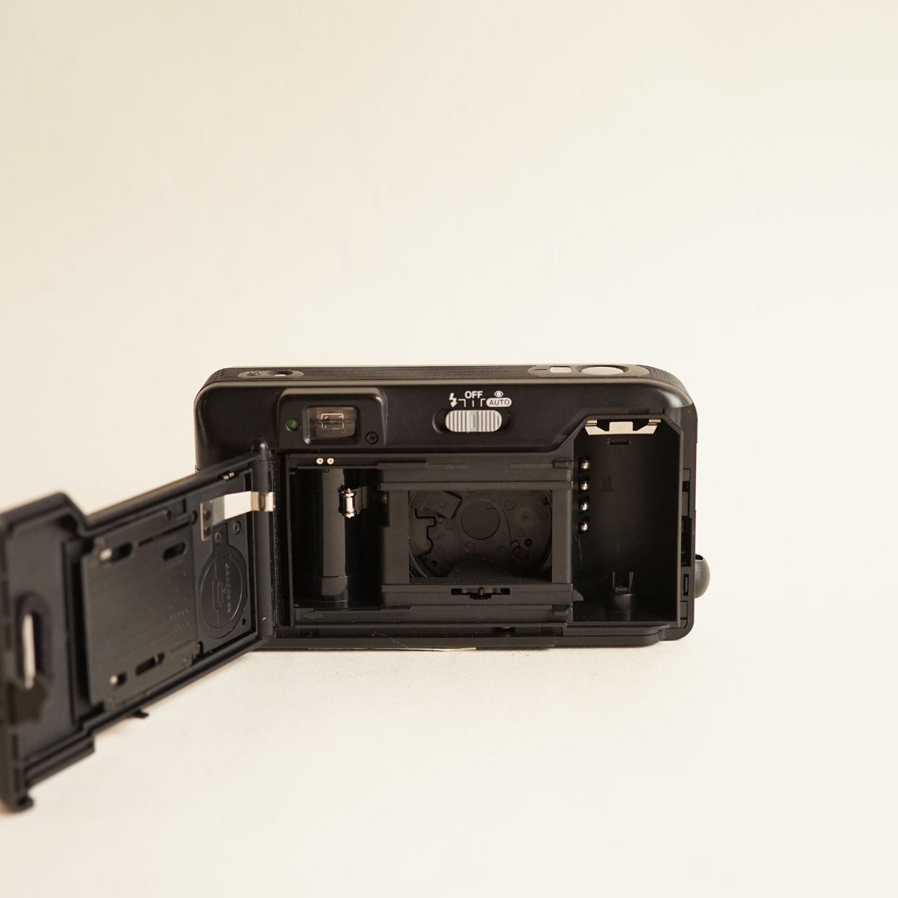Canon SureShot MAX Date Film Camera | 35mm Point & Shoot | Tested & Working | Black