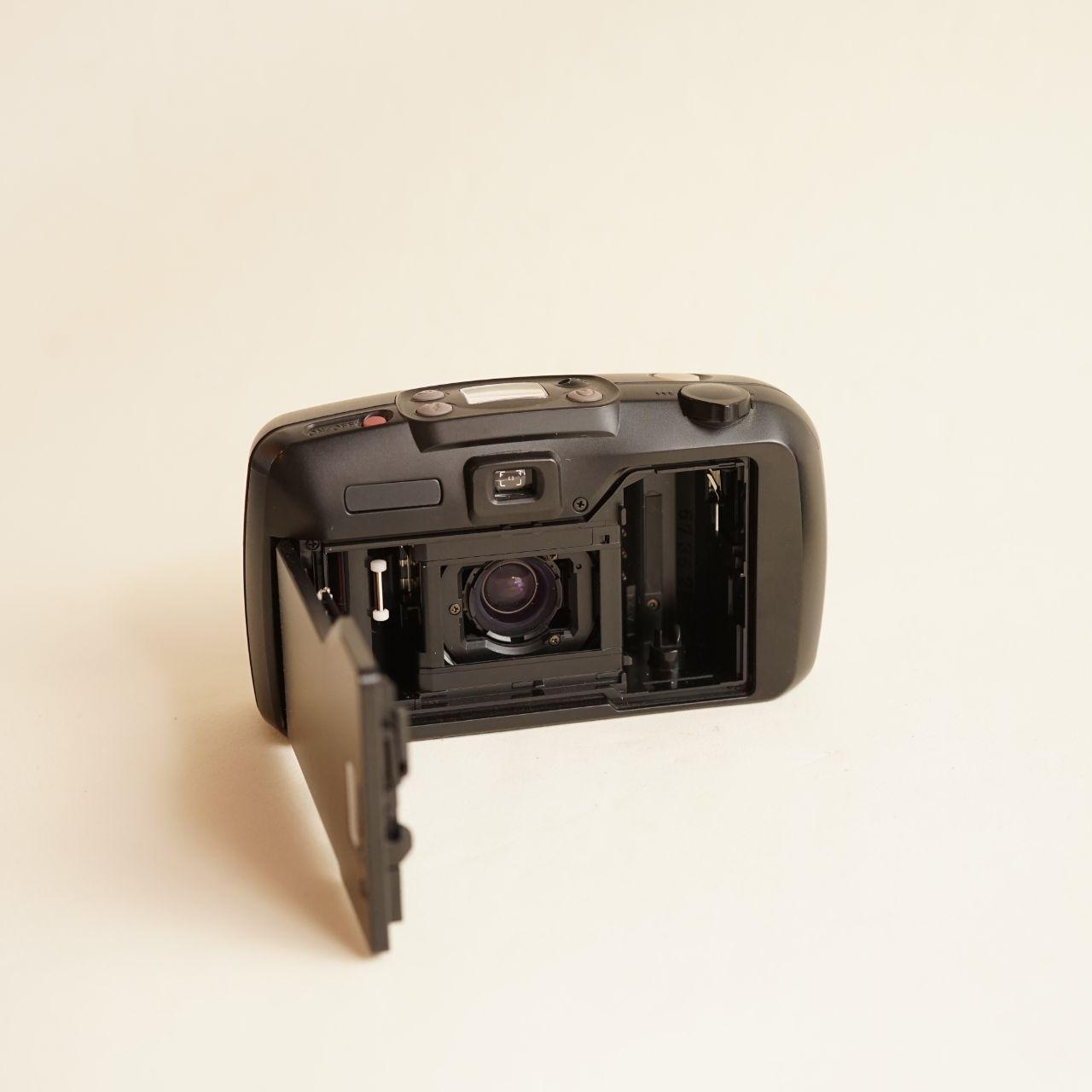 Pentax Espio 738 Film Camera | 35mm Point & Shoot | Tested & Working | Black