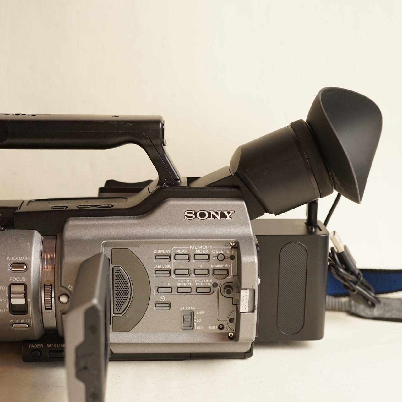 Sony Handycam DCR-VX2100 MiniDV Camcorder | Tapeless Setup | Tested & Working | Silver