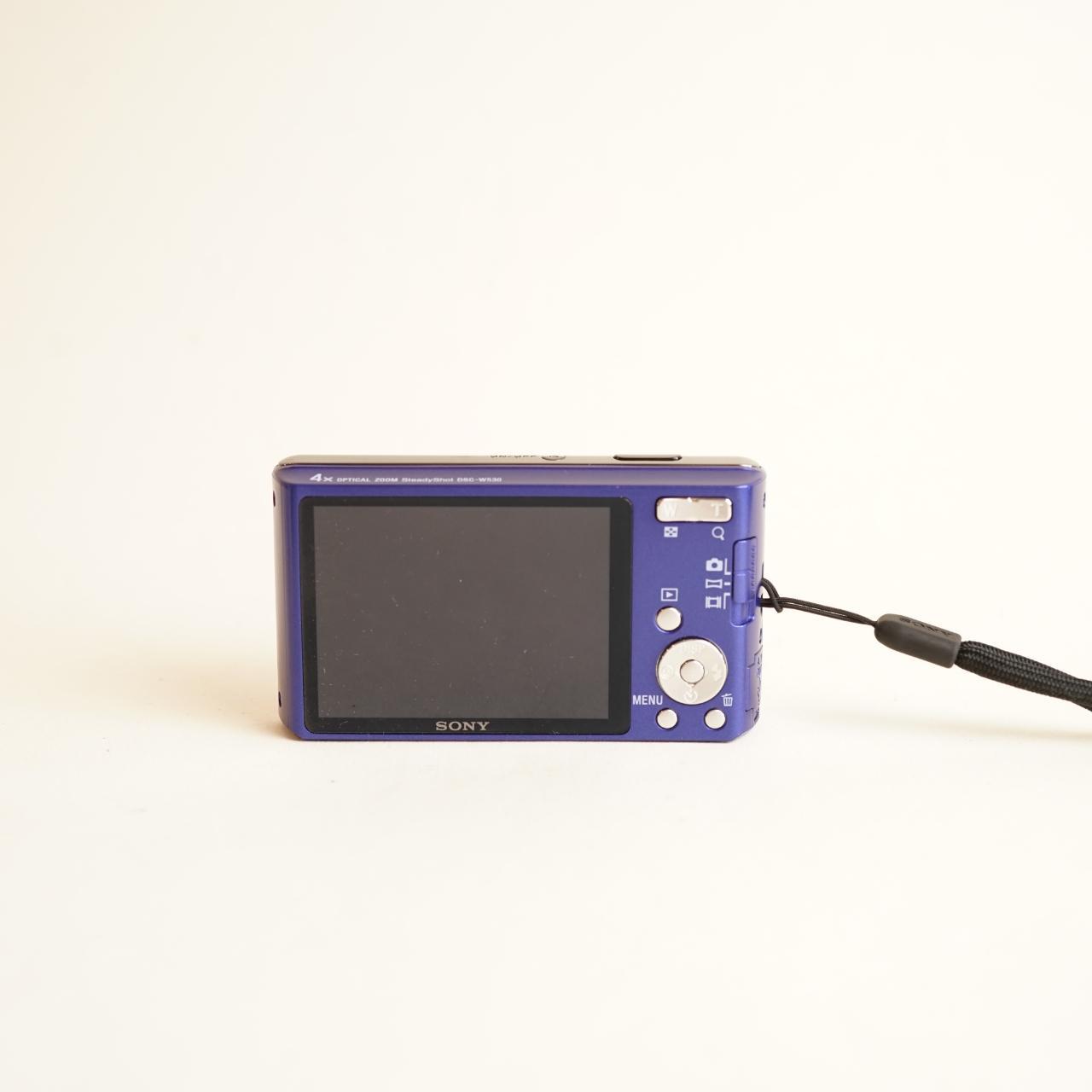 Sony Cyber-shot DSC-W530 Digital Camera | 14.1MP | Tested & Working | Blue