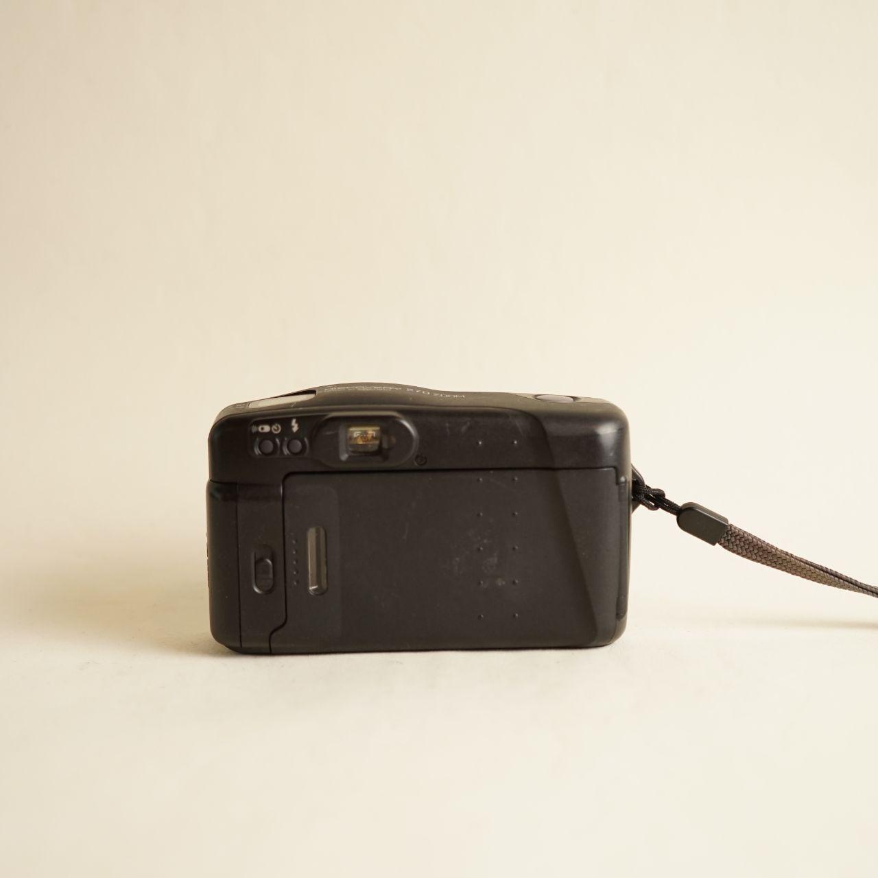 Fujifilm Discovery 270 Zoom Film Camera | 35mm Point & Shoot | Tested & Working | Silver