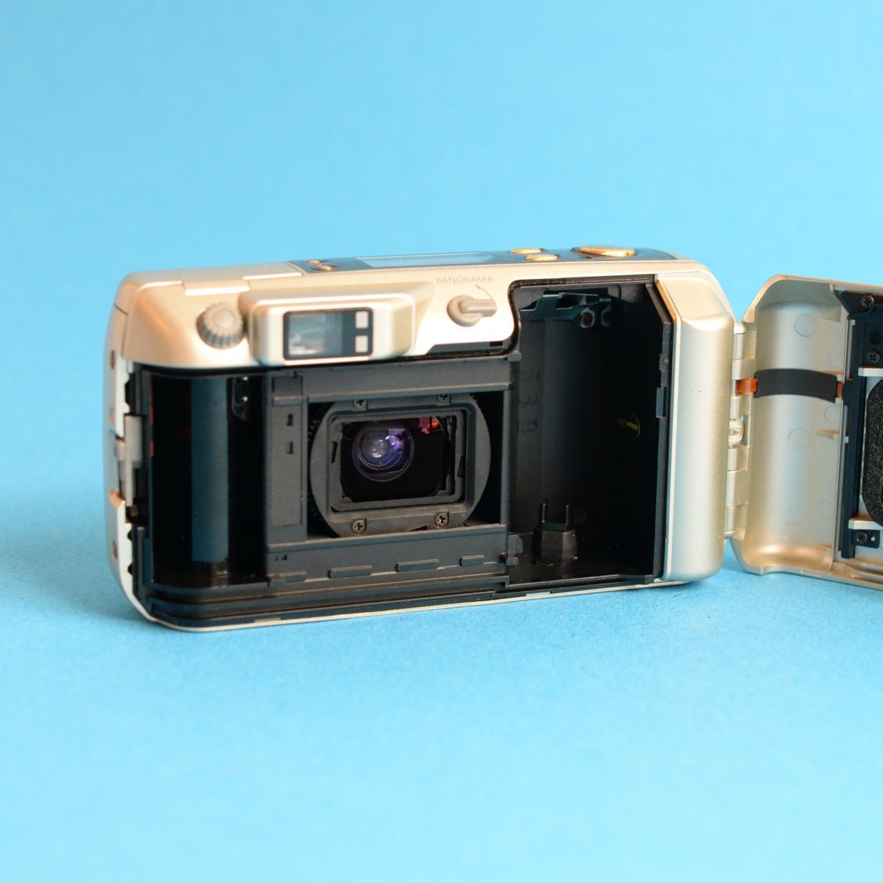 Nikon Lite Touch Zoom 150 ED AF 35mm Film Camera | Tested & Working | Gold