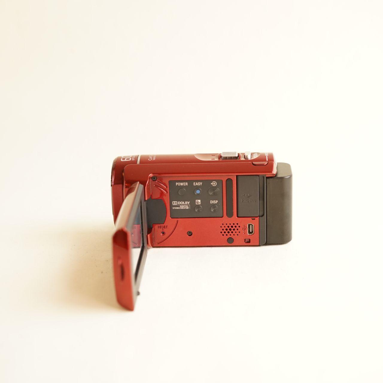 Sony Handycam DCR-SX40 Digital Camcorder | Tested & Working | Red