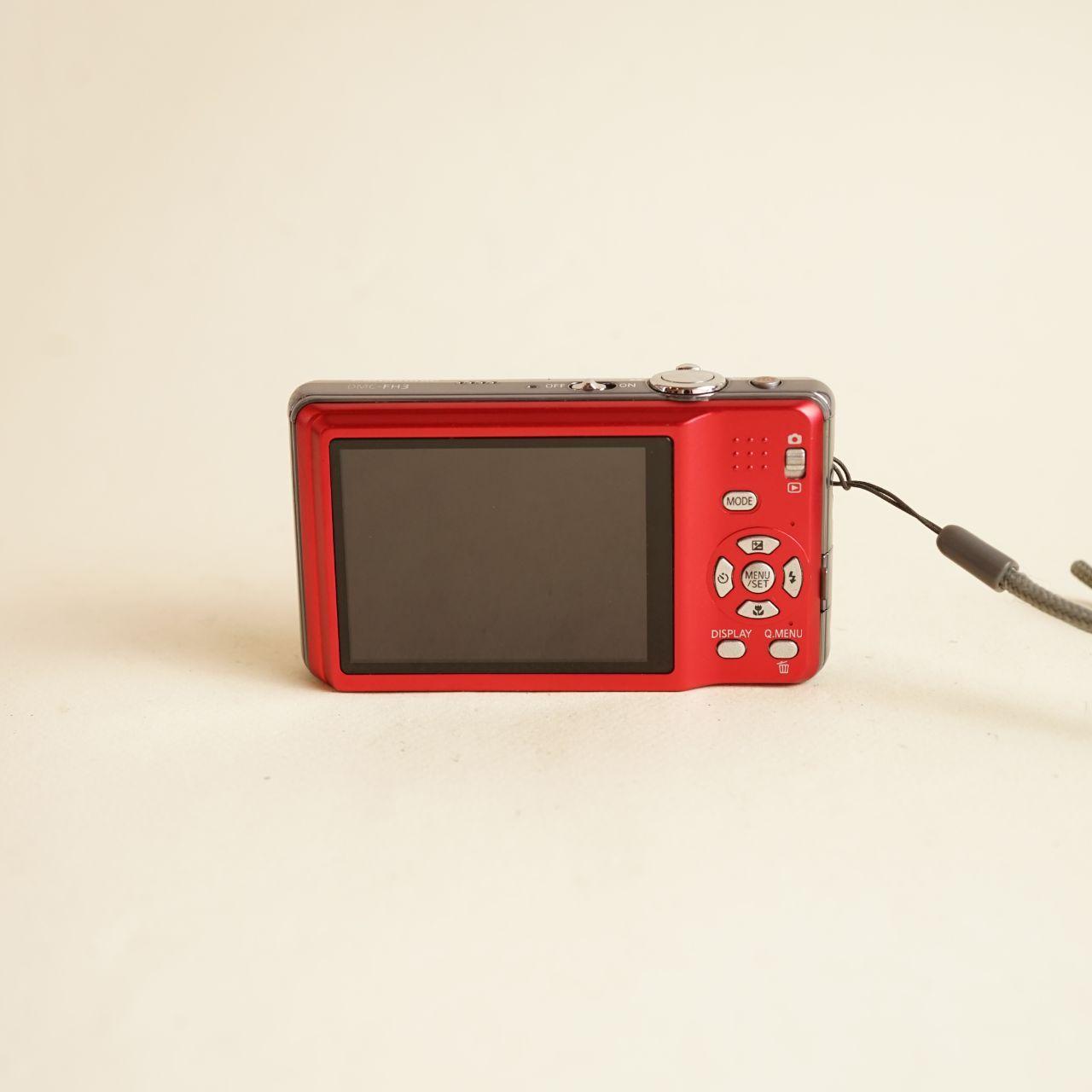 Panasonic Lumix DMC-FH3 Digital Camera | 14.1MP | Tested & Working | Red
