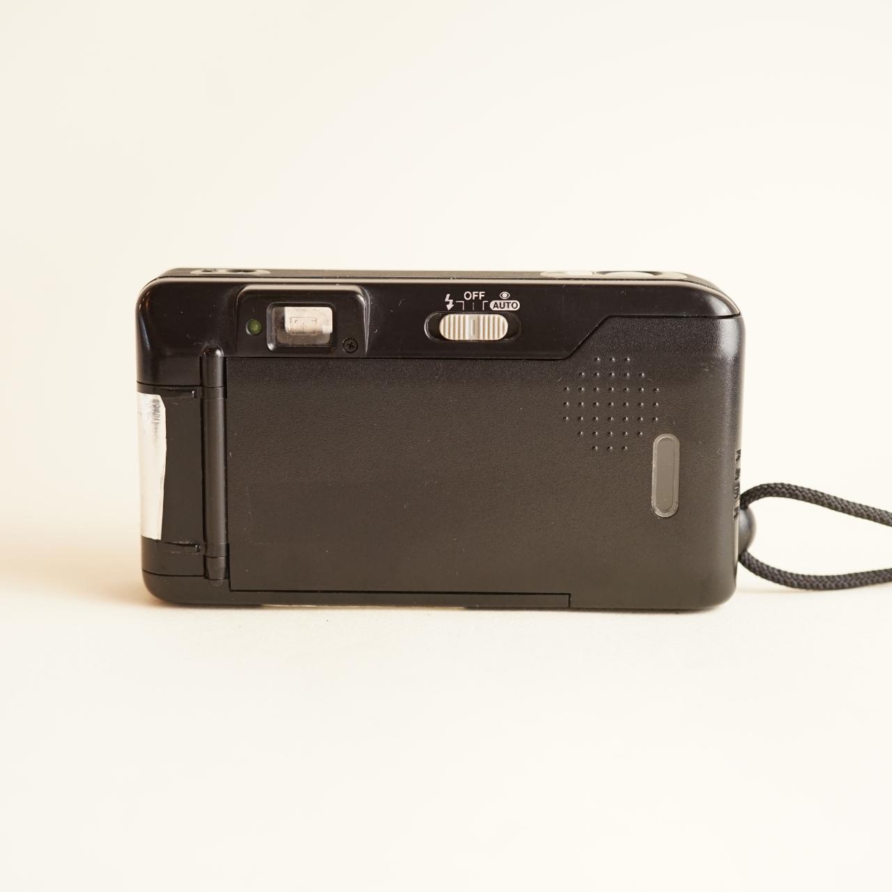 Canon Sure Shot Telemax Film Camera | 35mm Point & Shoot | Tested & Working | Black