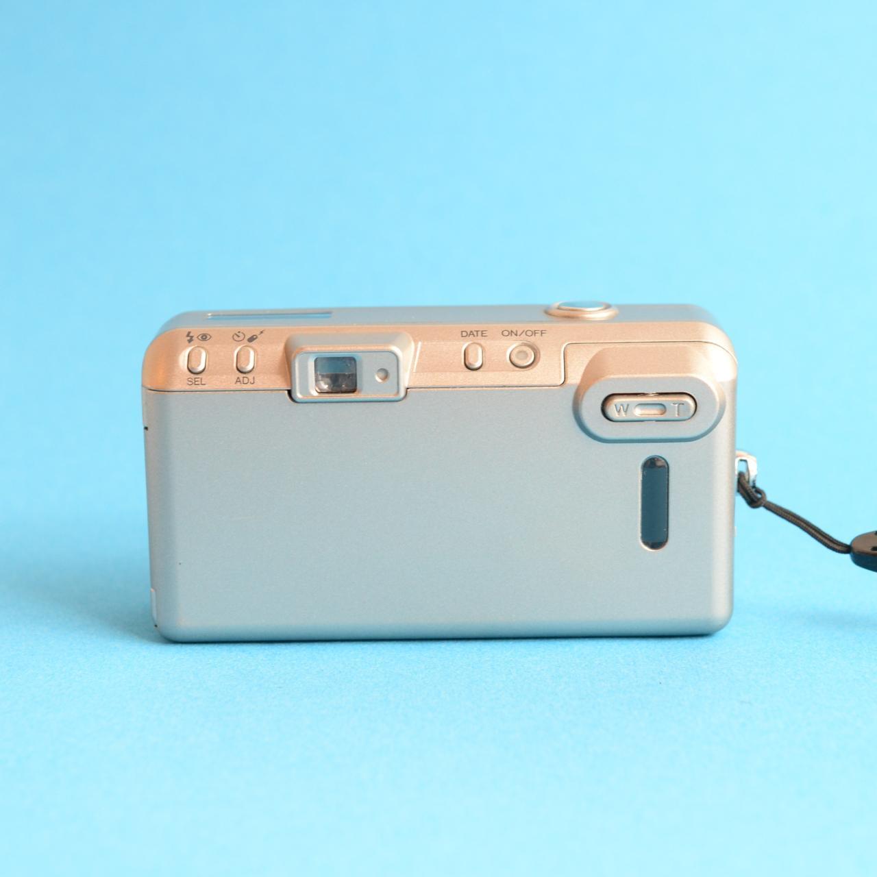Minolta Freedom Zoom 115 Date Film Camera | 35mm Point & Shoot | Tested & Working | Silver